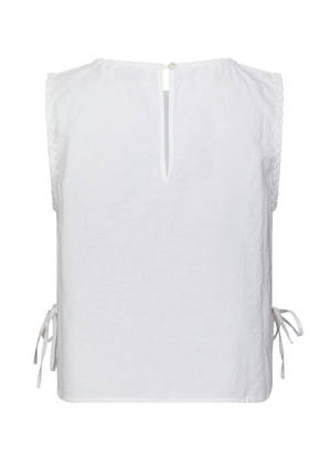 Kaelin embroidery top Hvid Neo Noir 